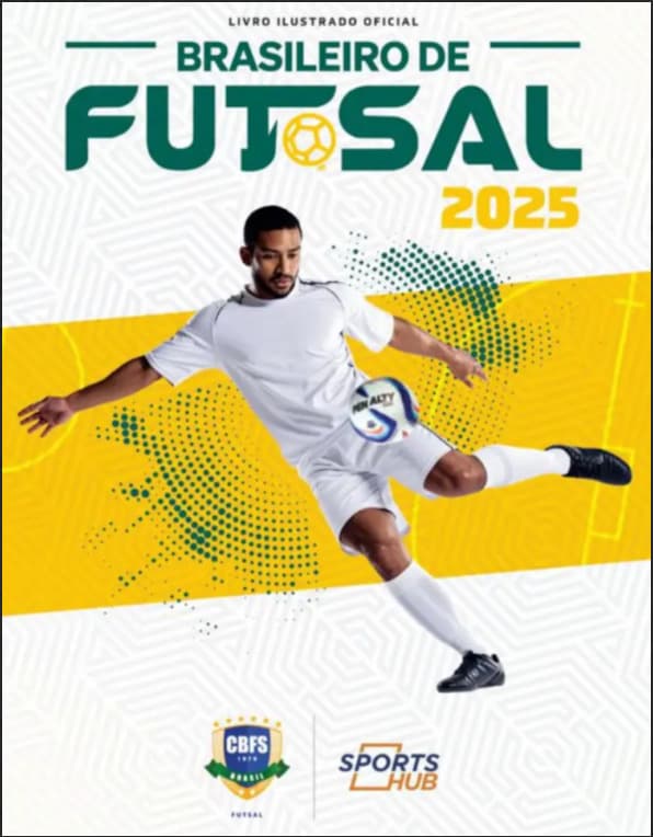 Capa do álbum Brasileiro de Futsal 2025