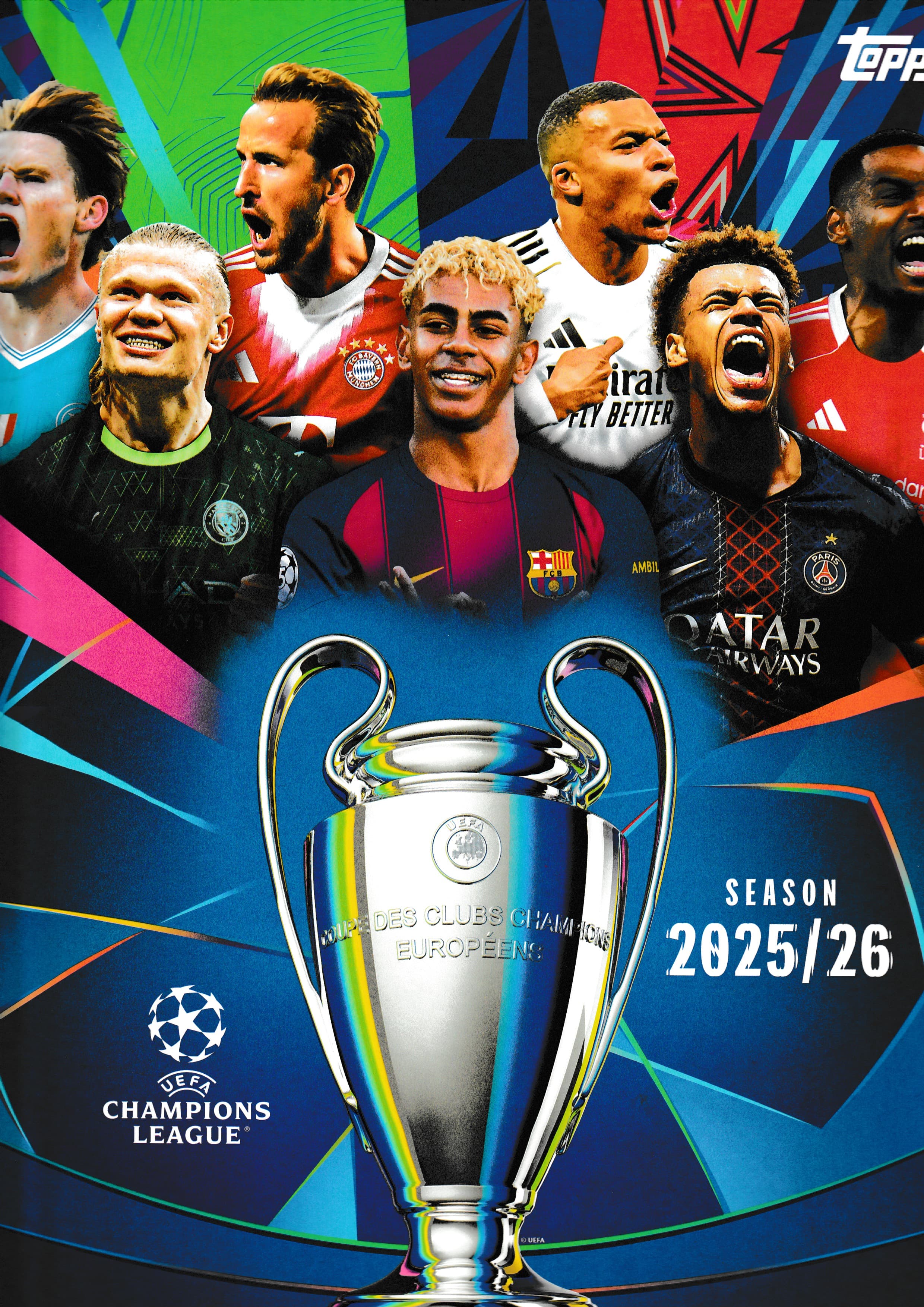 Capa do álbum UEFA Champions League 2025-2026