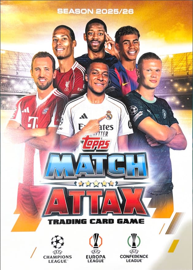 Capa do álbum Match Attax Uefa Champions League 2025/26 - Cards