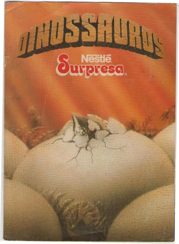 Capa do álbum Surpresa - Dinossauros 1993