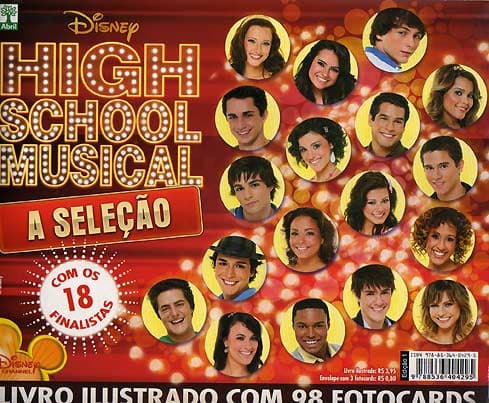 Capa do álbum High School Musical - A Seleção