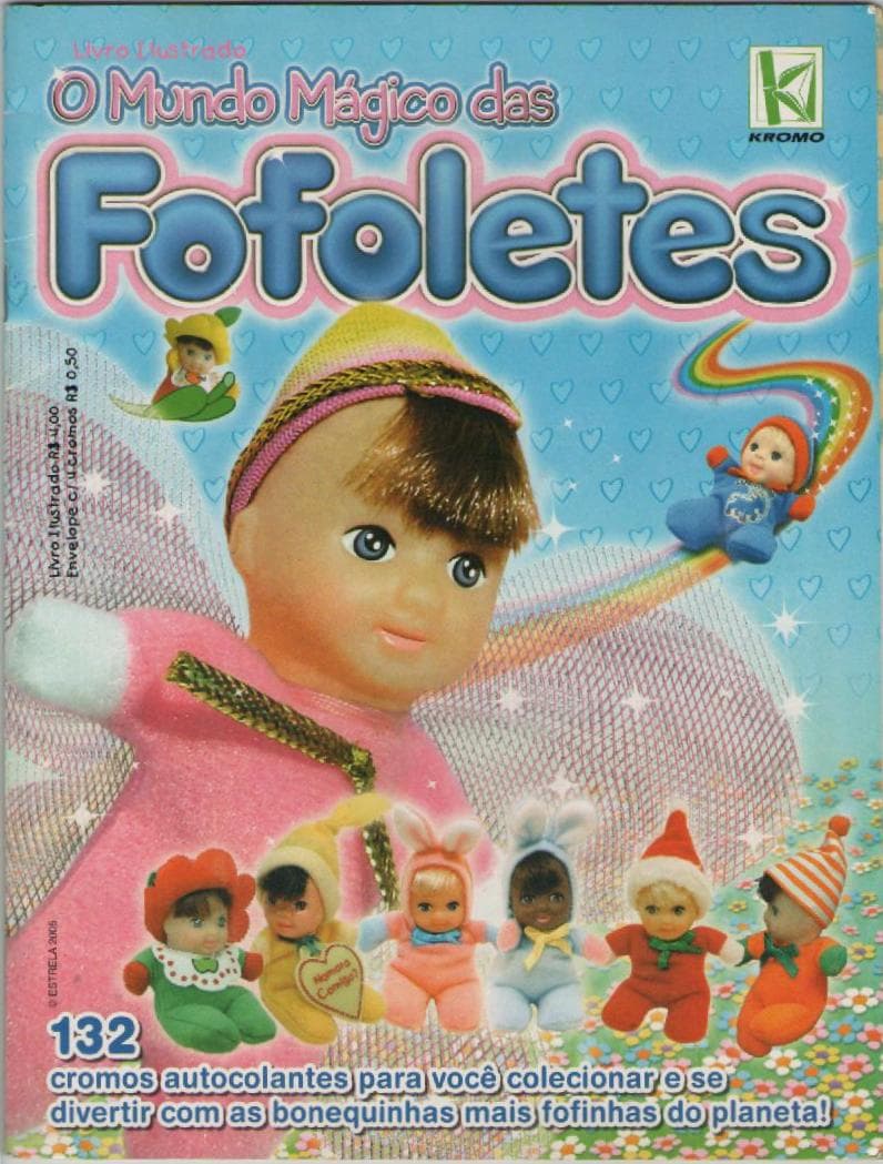 Capa do álbum O Mundo Mágico das Fofoletes