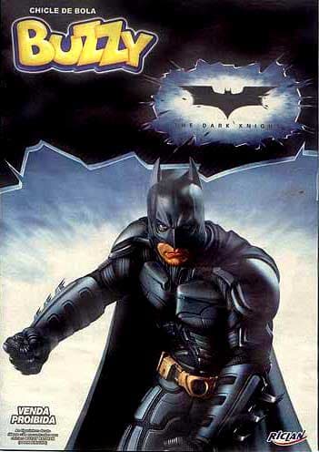 Capa do álbum Chicle de Bola Buzzy Batman Cavaleiro das Trevas