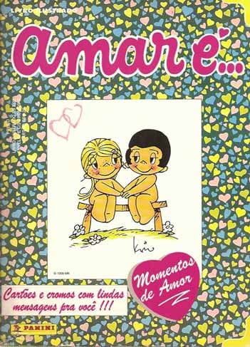Capa do álbum Amar é... 1996