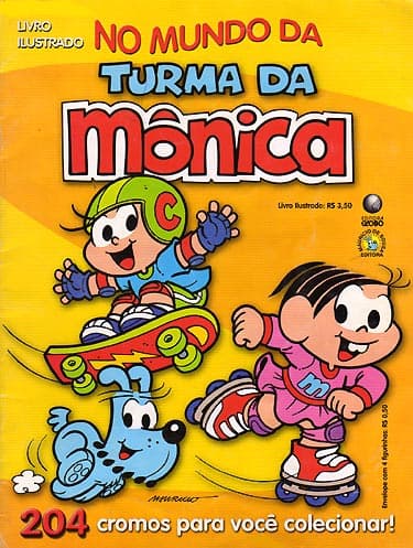 Capa do álbum No Mundo da Turma da Mônica