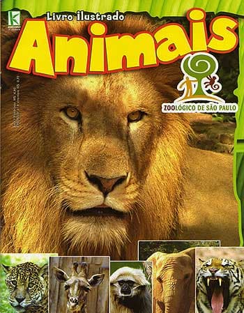 Capa do álbum Animais do Zoológico de São Paulo
