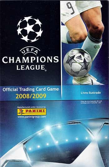 Capa do álbum UEFA Champions League 2008-2009 - Cards