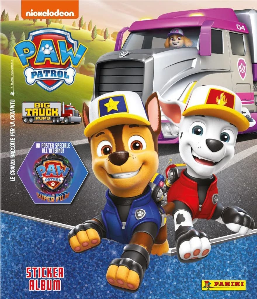 Capa do álbum Paw Patrol - Big Truck Pups