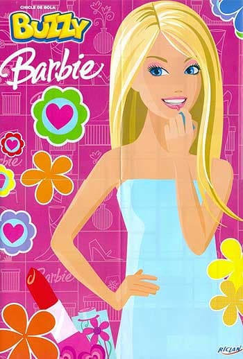Capa do álbum Chicle de Bola Buzzy Barbie 2009