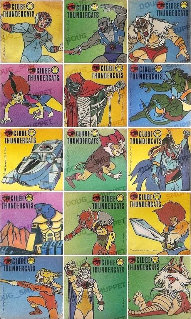 Cover of the Elma Chips Clube Thundercats album