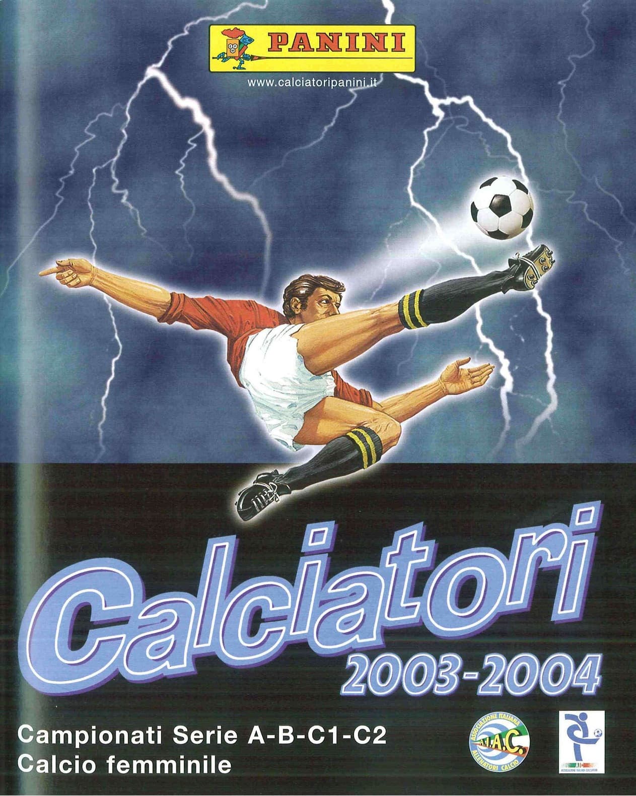 Capa do álbum Calciatori 2003-2004