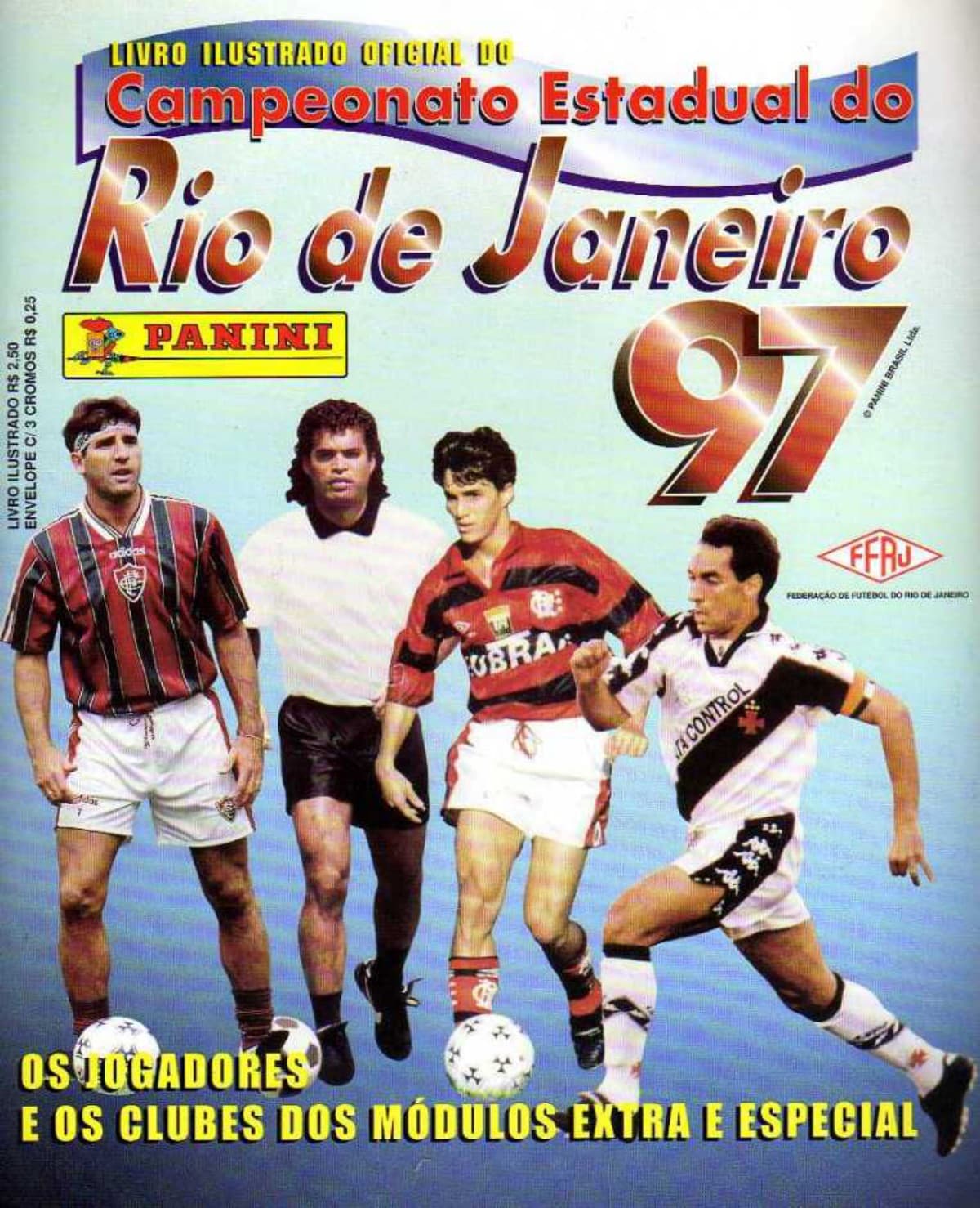 Capa do álbum Campeonato Estadual do Rio de Janeiro 97
