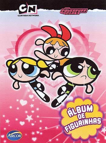 Capa do álbum Chicle de Bola Arcor Meninas Super Poderosas