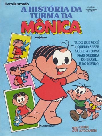Capa do álbum A História da Turma da Mônica