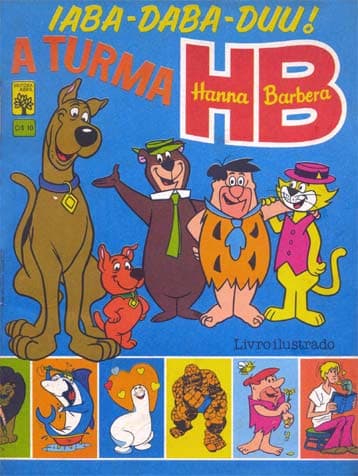 Capa do álbum A Turma HB - Hanna Barbera