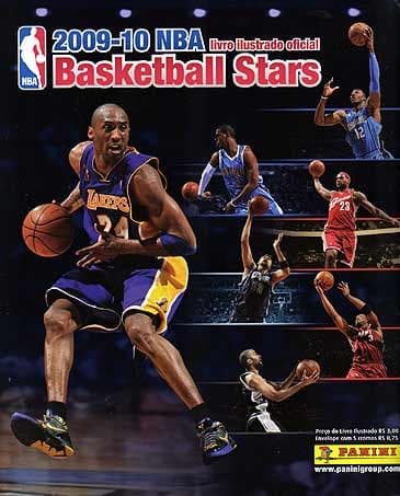 Capa do álbum NBA Basketball Stars 2009-10