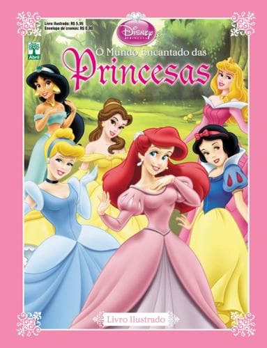 Capa do álbum O Mundo Encantado das Princesas - Brindes