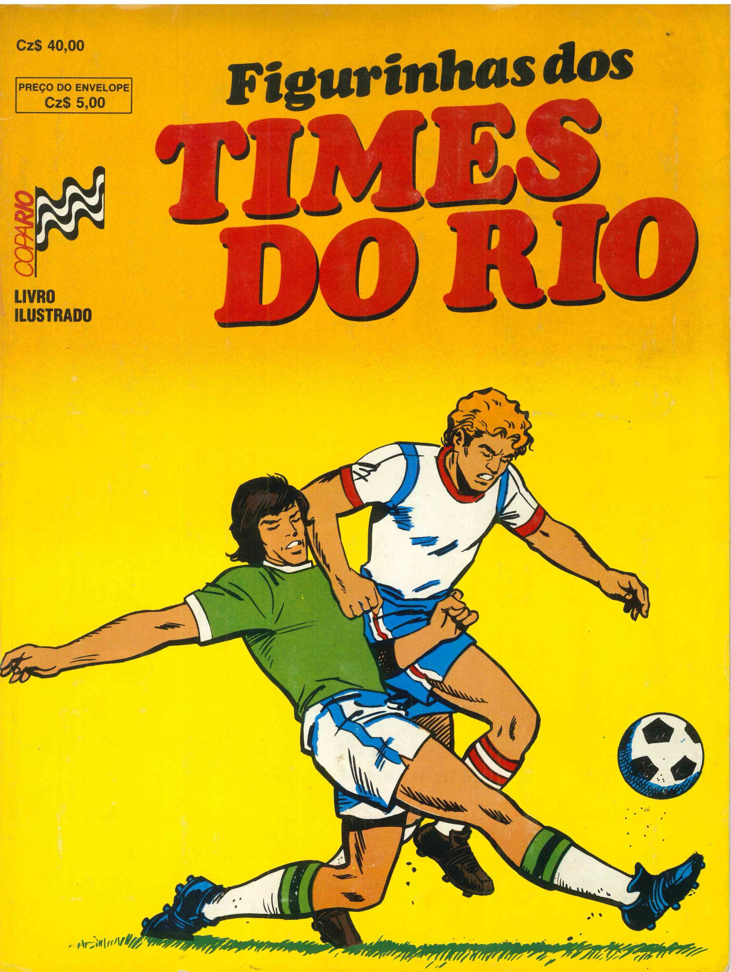 Capa do álbum Copa Rio - As Figurinhas dos Times do Rio