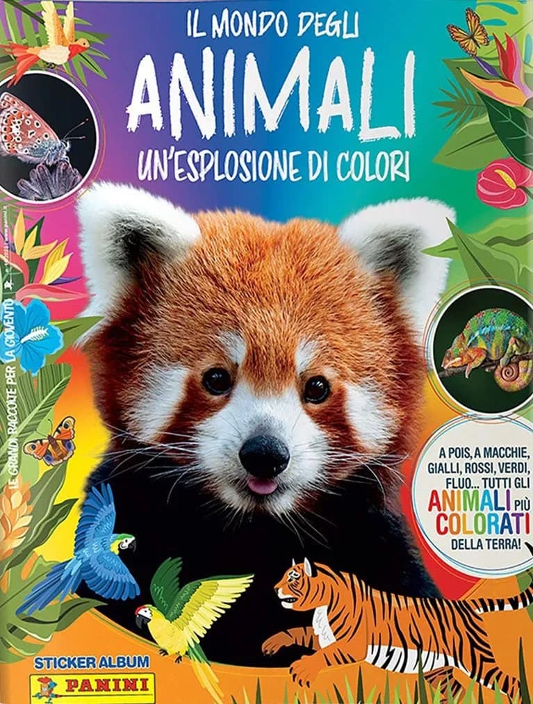 Capa do álbum Il Mondo degli Animali - Un'Esplosione di Colori