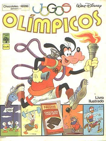 Capa do álbum Jogos Olímpicos Walt Disney