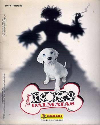 Capa do álbum 102 Dálmatas