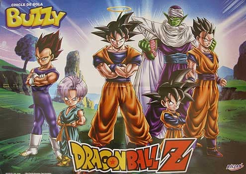 Capa do álbum Chicle de Bola Buzzy DragonBall Z 2010