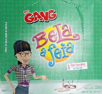 Capa do álbum Chicle de Bola Gang Bela, a Feia