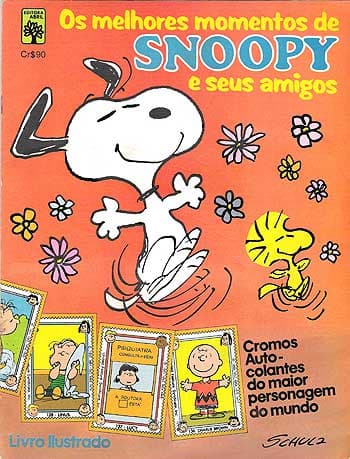 Capa do álbum Os Melhores Momentos de Snoopy e seus Amigos