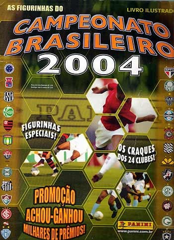 Capa do álbum Campeonato Brasileiro 2004