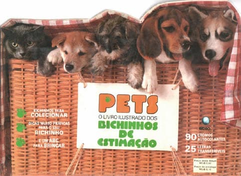 Capa do álbum Pets - O Livro Ilustrado dos Bichinhos de Estimação