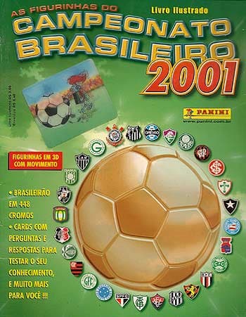 Capa do álbum Campeonato Brasileiro 2001