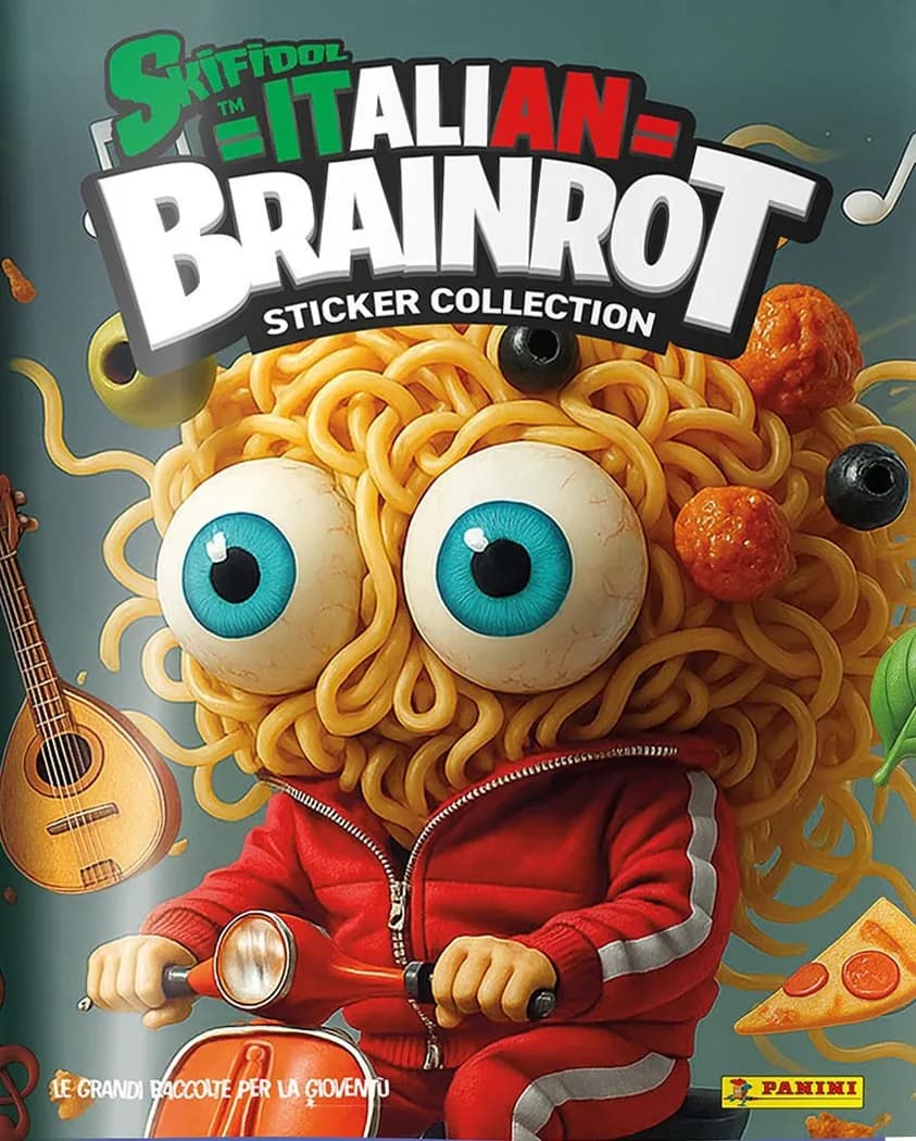 Capa do álbum Skifidol Italian Brainrot