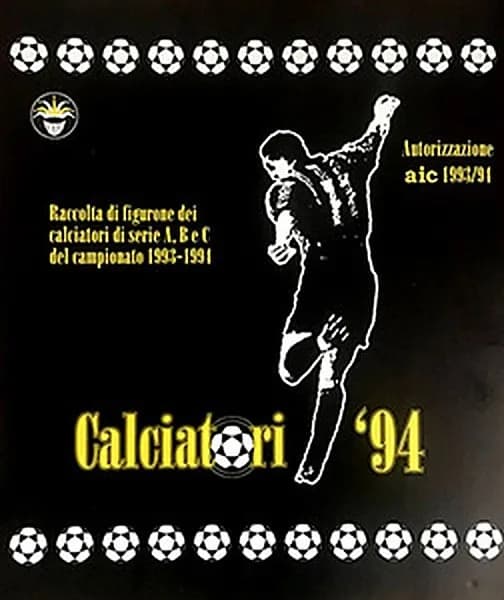 Capa do álbum Campeonato Italiano Calciatori 1994 Jocker - CARDS