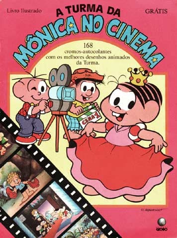 Capa do álbum A Turma da Mônica no Cinema