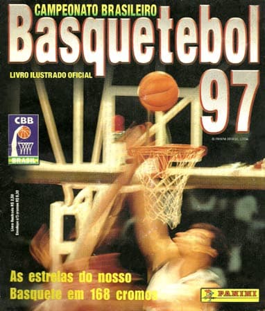Capa do álbum Campeonato Brasileiro de Basquetebol 1997