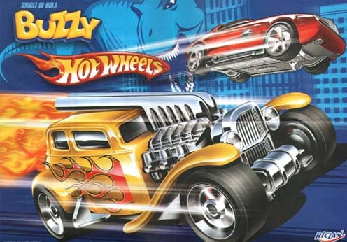 Capa do álbum Chicle de Bola Buzzy Hot Wheels 2011
