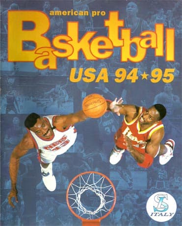 Capa do álbum American Pro Basketball USA 94-95