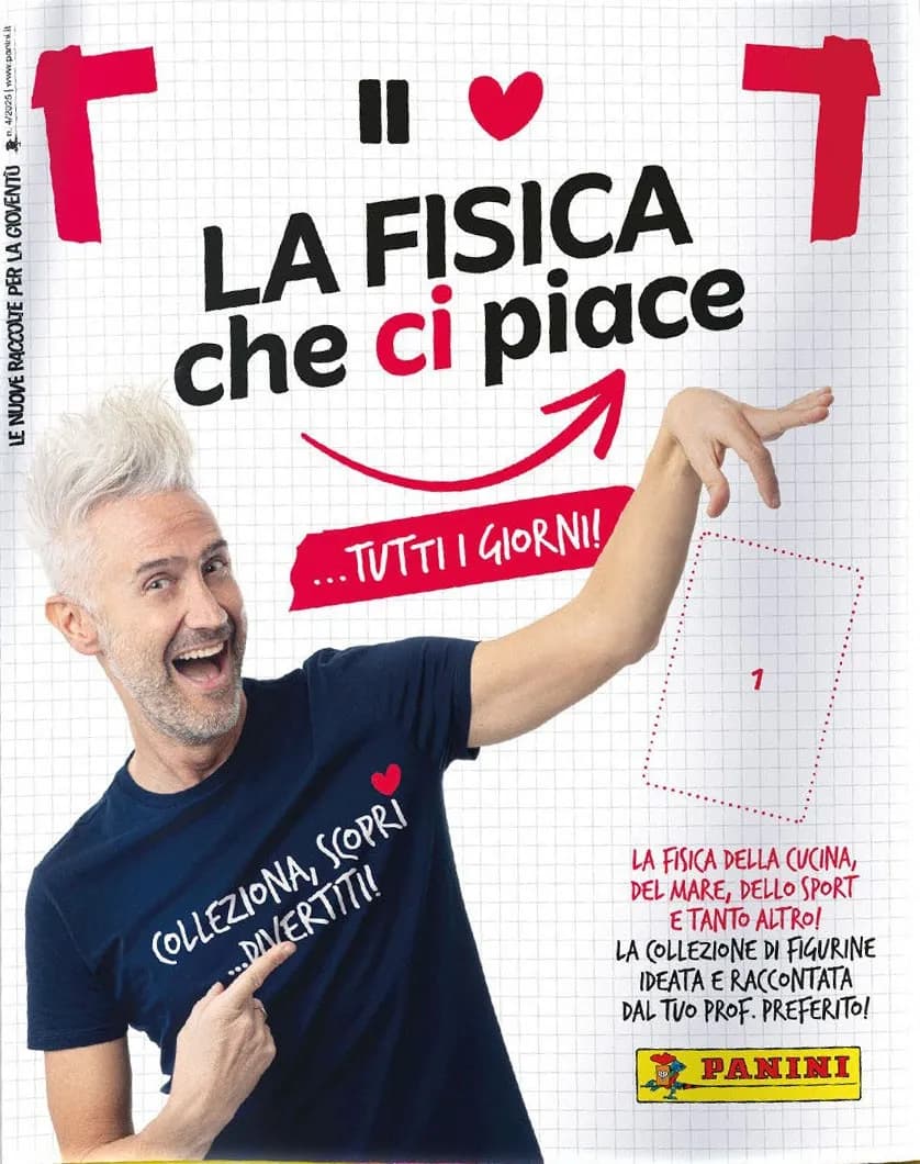 Capa do álbum La Fisica che ci Piace - Tutti i Giorni!