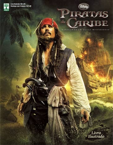 Capa do álbum Piratas do Caribe - Navegando em Águas Misteriosas