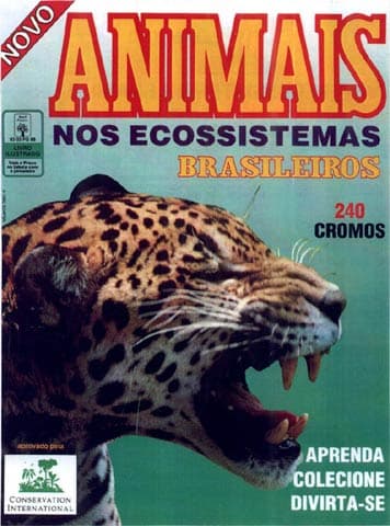 Capa do álbum Animais Nos Ecossistemas Brasileiros