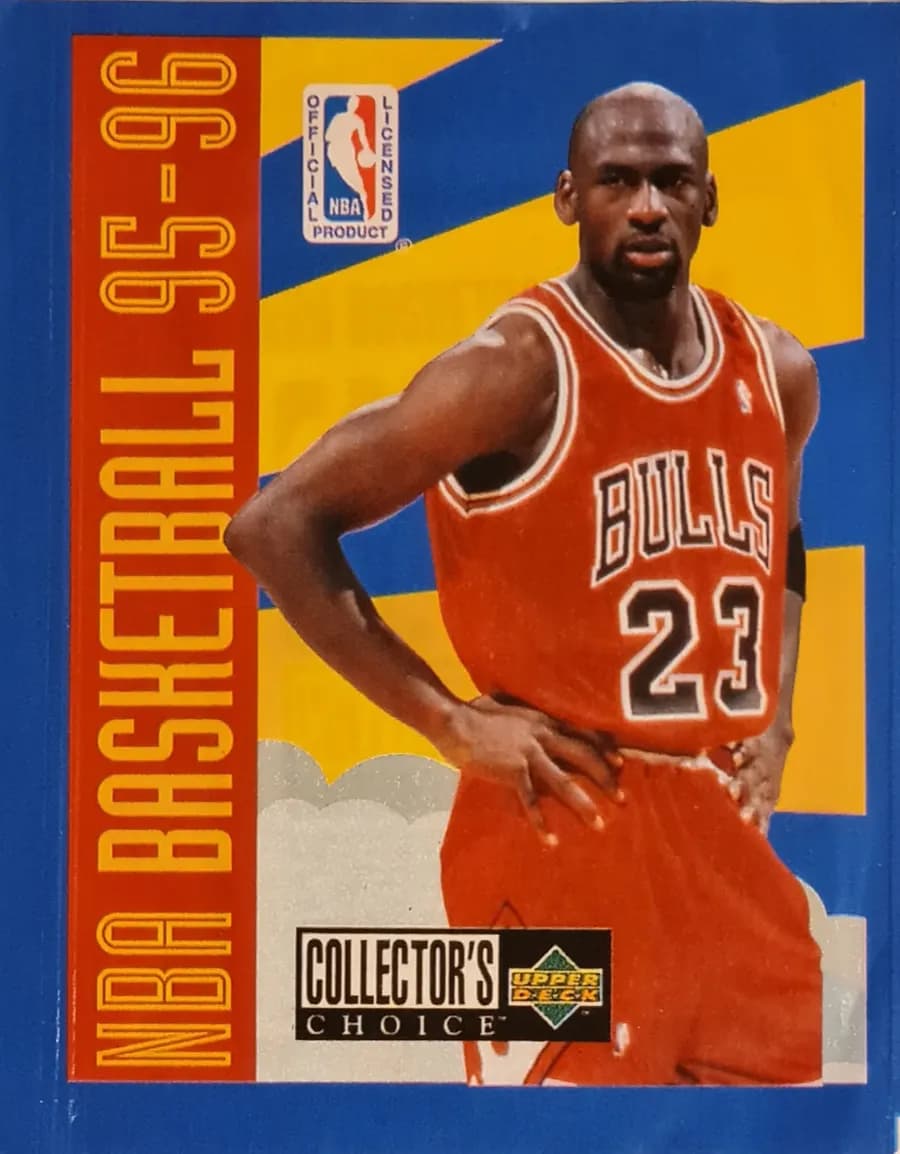 Cover of the NBA Upper Deck 1995 album