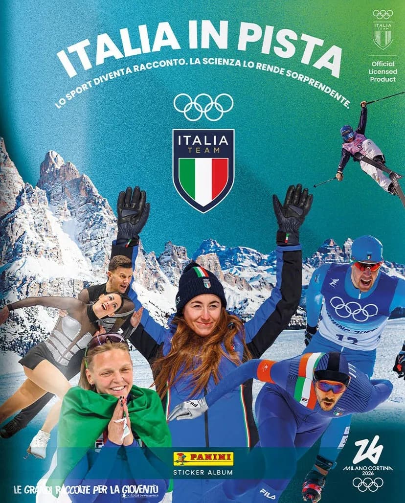 Cover of the Italia in Pista - Milano Cortina 2026 album