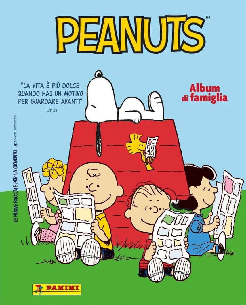 Capa do álbum Peanuts - Album di Famiglia