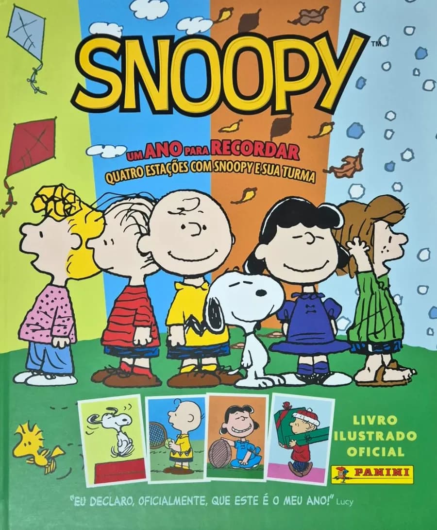Capa do álbum Snoopy Um ano pra recordar