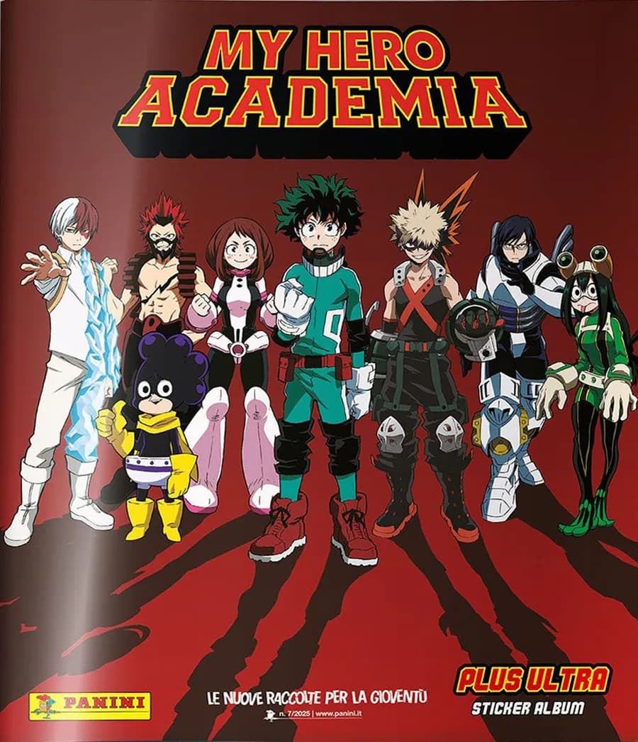 Capa do álbum My Hero Academia - Plus Ultra