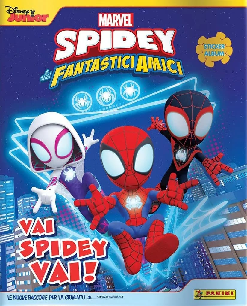 Capa do álbum Spidey e i suoi Fantastici Amici
