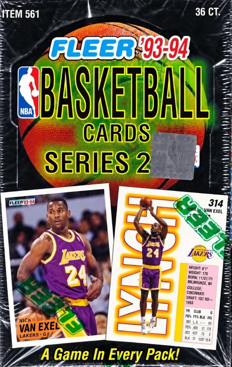 Capa do álbum '93-94 Basketball Series 2