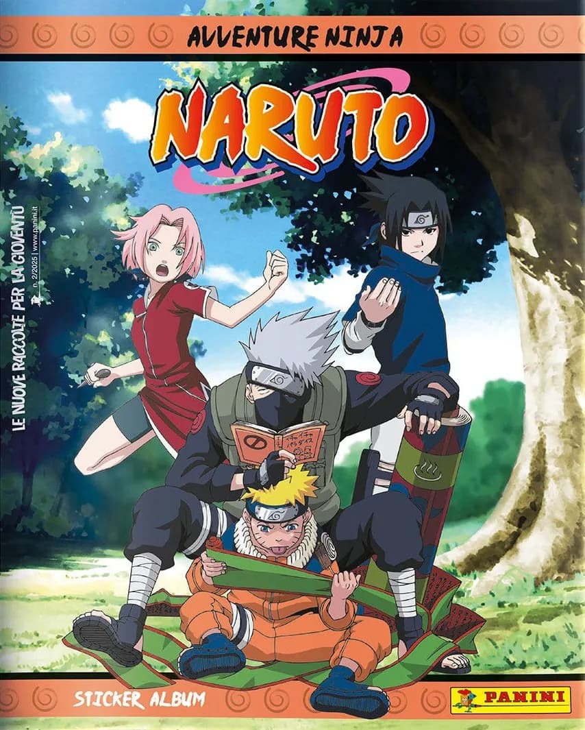 Capa do álbum Naruto - Avventure Ninja