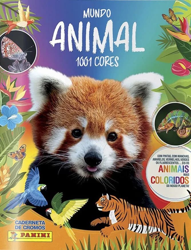 Capa do álbum Mundo Animal 1001 Cores