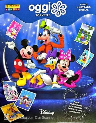 Capa do álbum Oggi Sorvetes Disney